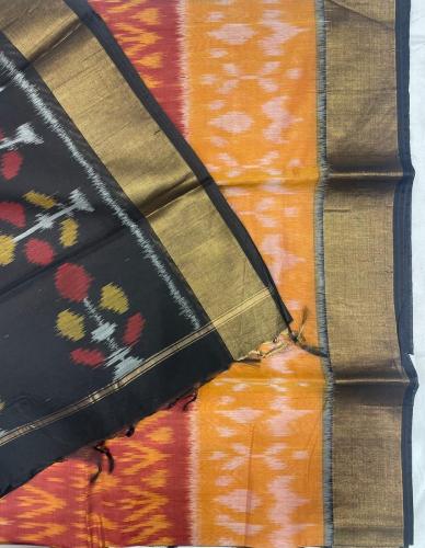 COTTON X KORA SILK TIE DYE SAREES CHINNLAPATTI